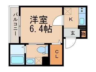 ｓｕｐｅｒｓｕｎｎｙ　日比野の物件間取画像